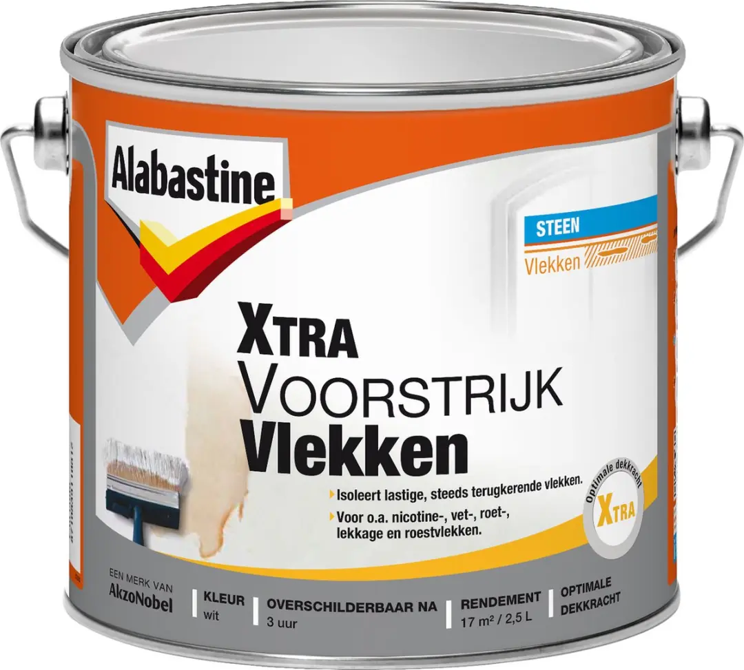 Alabastine Xtra Voorstrijk Vlekken 2,5L