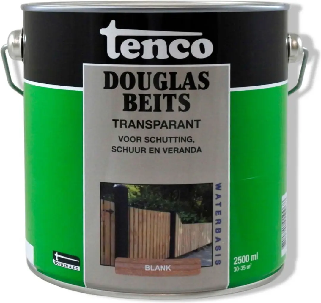 Tenco Douglas Beits Transparant Blank 2,5L - afbeelding 2 van 6