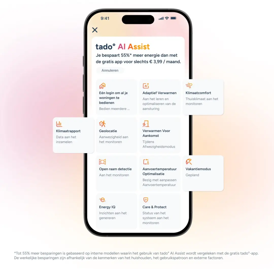 Tado Draadloze Temperatuursensor X 2e Gen - Wit - afbeelding 2 van 6
