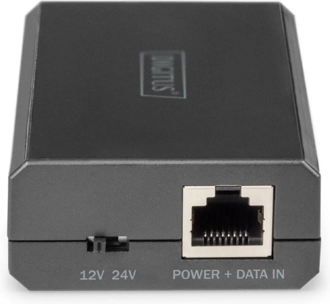Digitus DN-95211 PoE Splitter Gigabit - Zwart - afbeelding 2 van 3