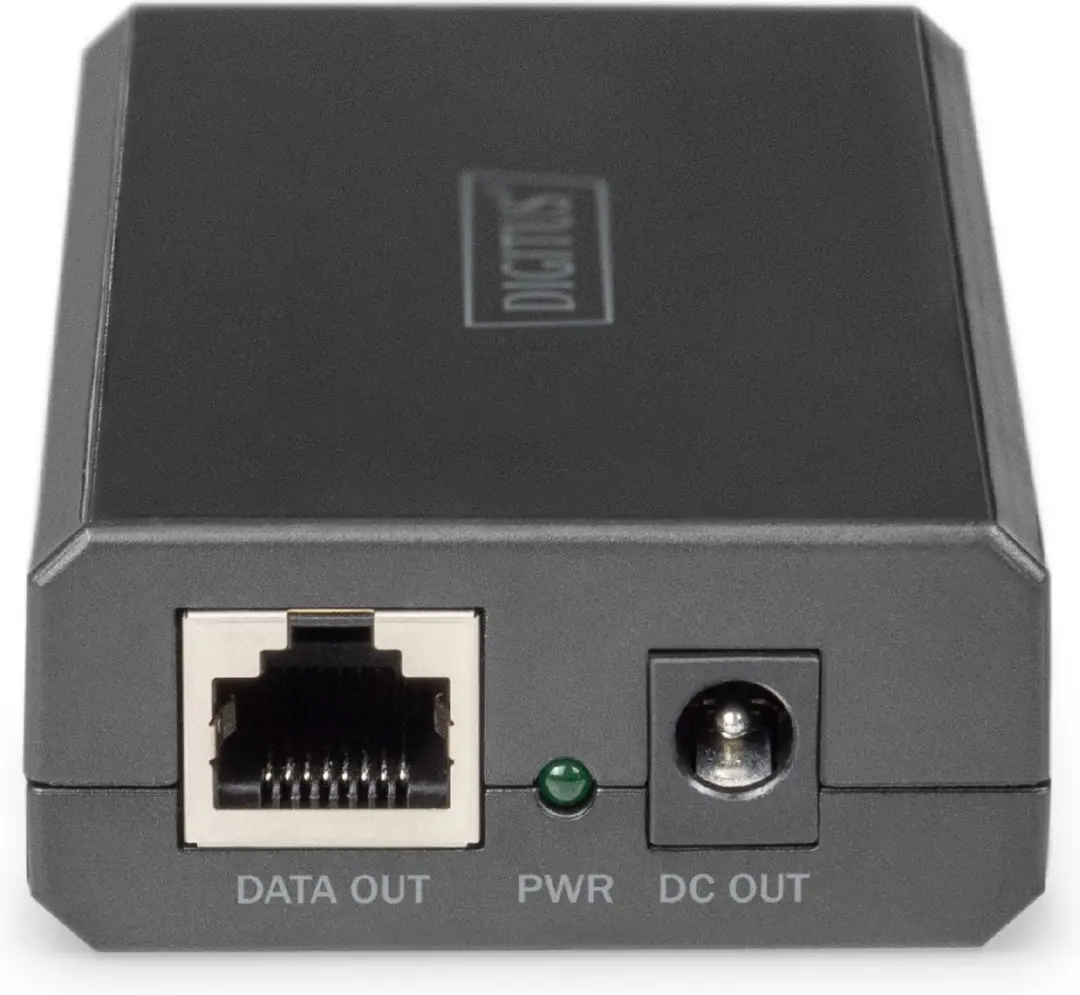 Digitus DN-95211 PoE Splitter Gigabit - Zwart - afbeelding 3 van 3