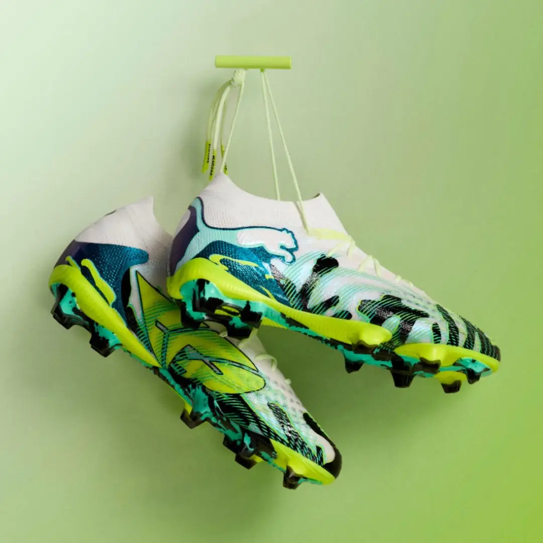 Puma Future 9 Ultimate FG Voetbalschoenen - 42 - Yellow Alert-Mint Jelly - afbeelding 5 van 6