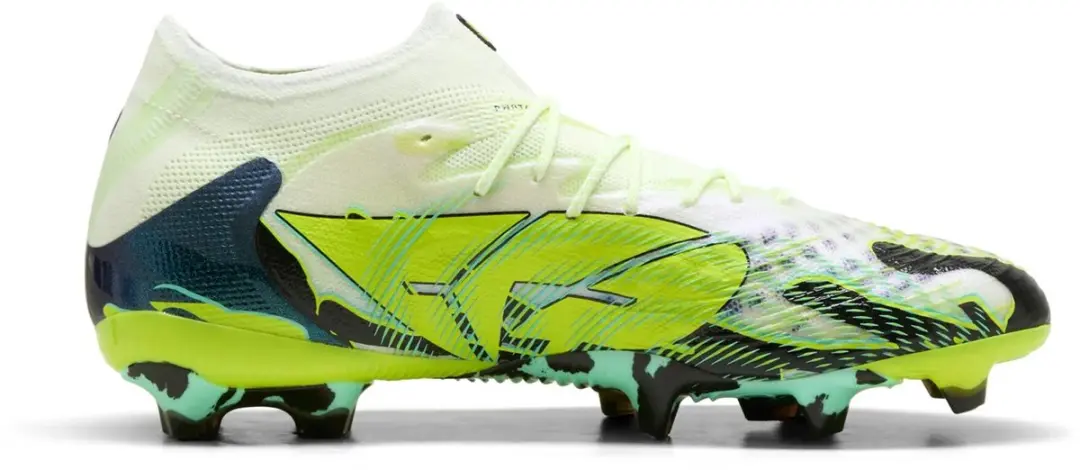 Puma Future 9 Ultimate FG Voetbalschoenen - 42 - Yellow Alert-Mint Jelly - afbeelding 3 van 6