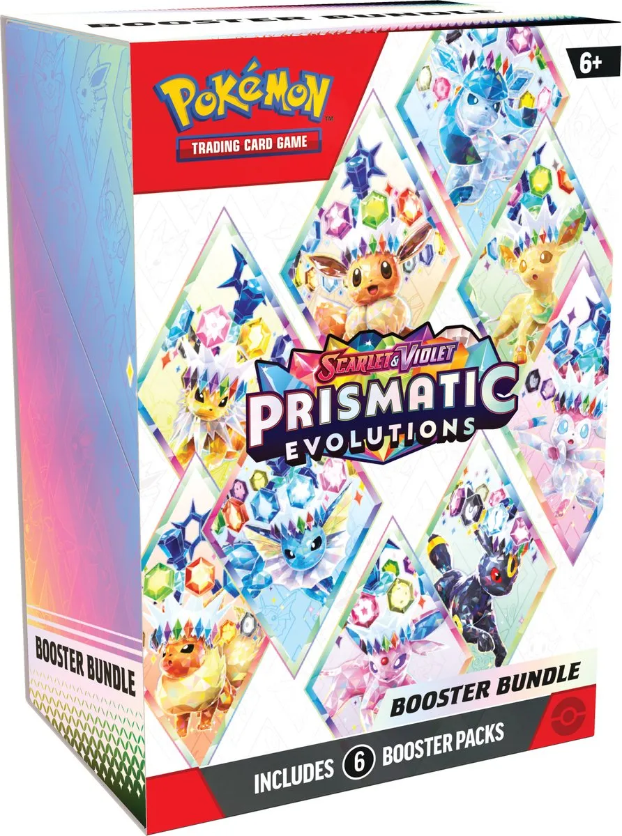 Pokémon TCG Scarlet & Violet Prismatic Evolution Booster Bundle