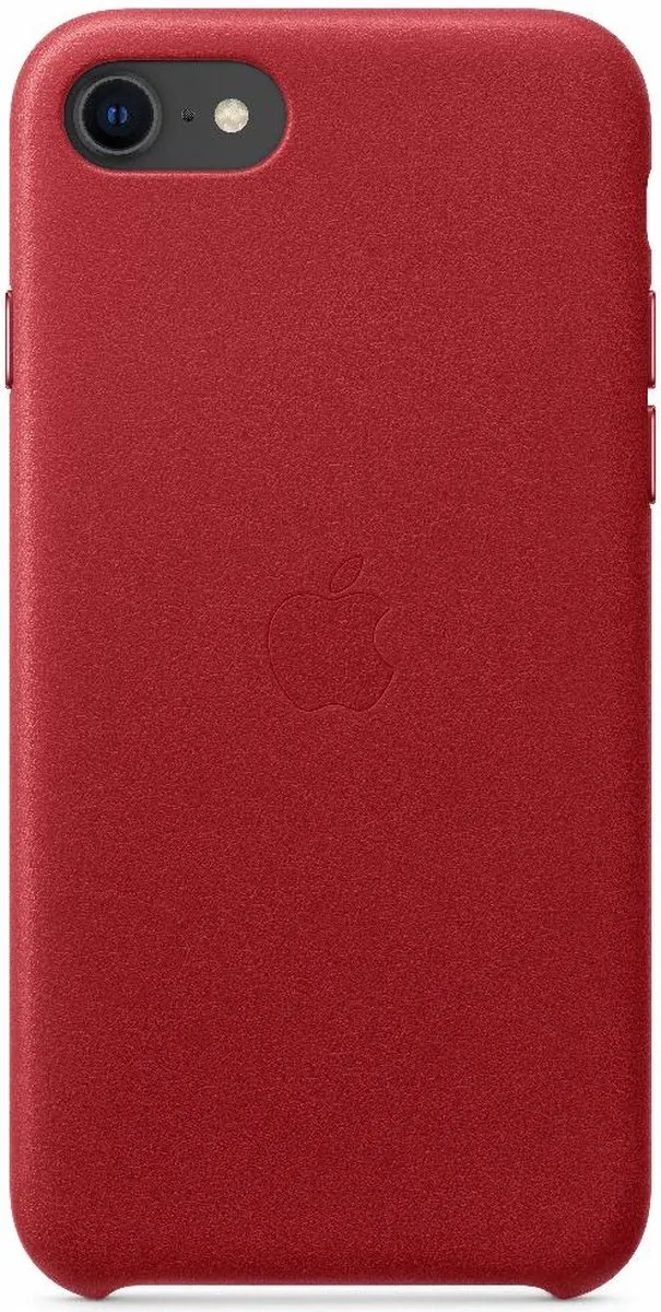 Apple Leren Hoesje iPhone SE (2020) - Rood - MPN 190199610491 - afbeelding 6 van 6