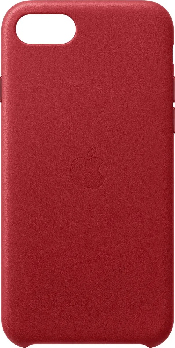 Apple Leren Hoesje iPhone SE (2020) - Rood - MPN 190199610491