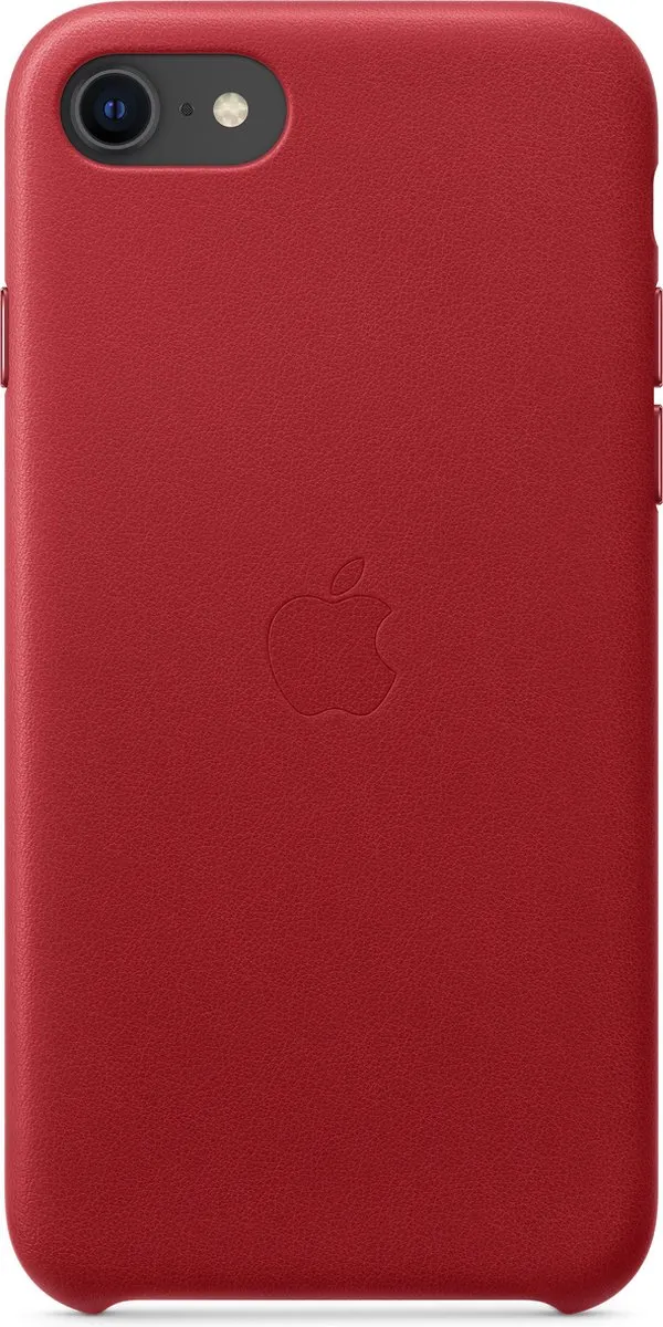 Apple Leren Hoesje iPhone SE (2020) - Rood - MPN 190199610491