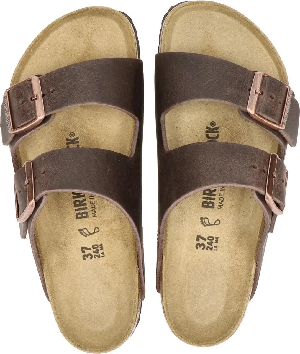 Birkenstock Arizona Sandalen Bruin