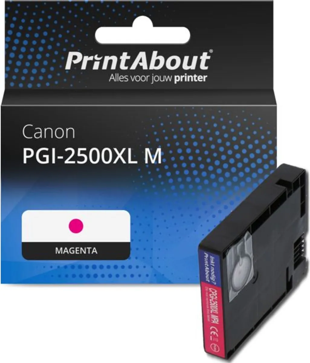 PrintAbout PGI-2500XL M Inktcartridge