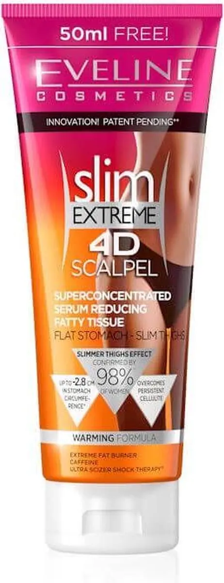 Eveline Cosmetics Slim Extreme 4D Scalpel Superconcentrated Serum Reducing Fatty
