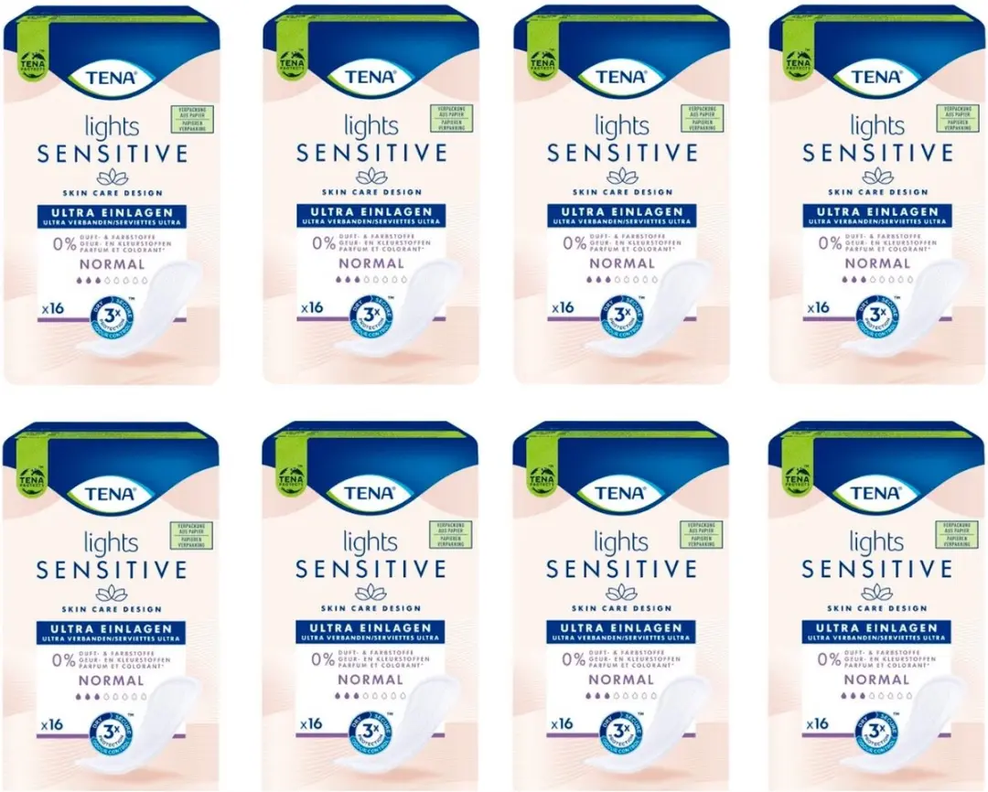 TENA Sensitive Lights Ultra Pads Normal