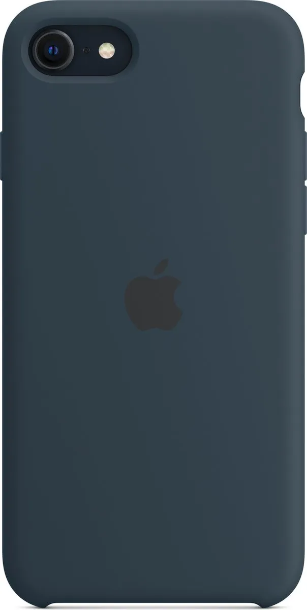 Apple iPhone SE Siliconen Back Cover MN6F3ZM/A - Donkerblauw