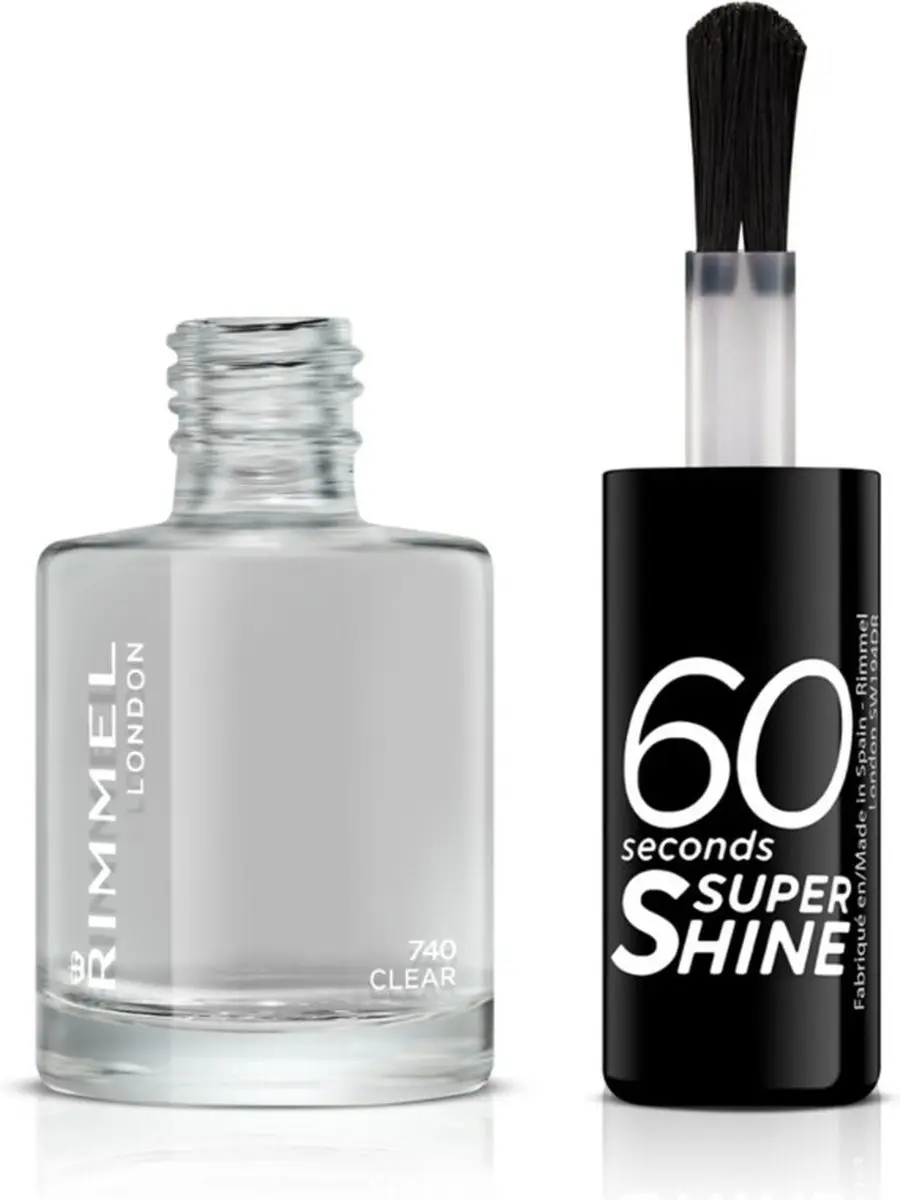 Rimmel London 60 Seconds SuperShine 740 Nagellak - 24ml - afbeelding 4 van 6