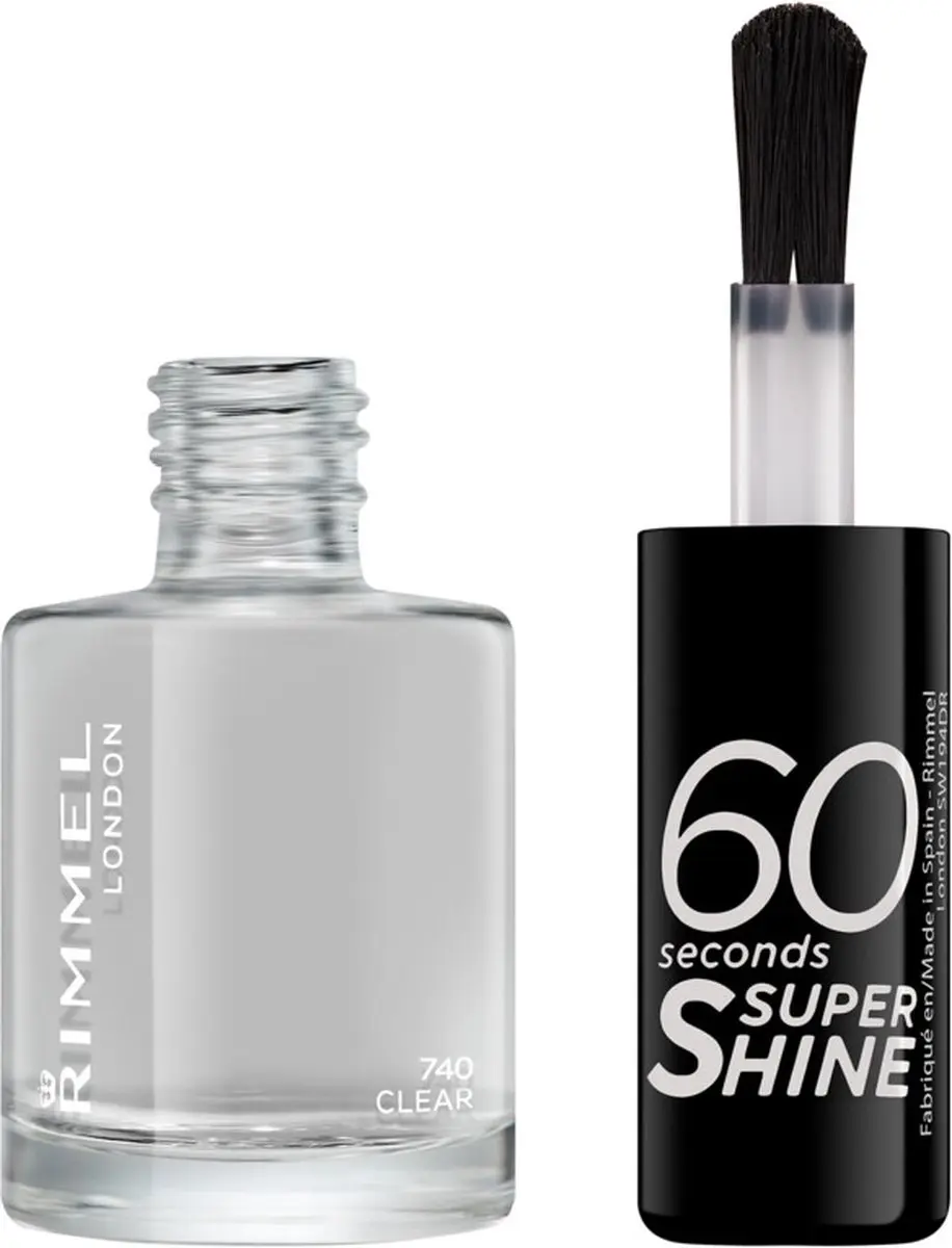 Rimmel London 60 Seconds SuperShine 740 Nagellak - 24ml - afbeelding 2 van 6
