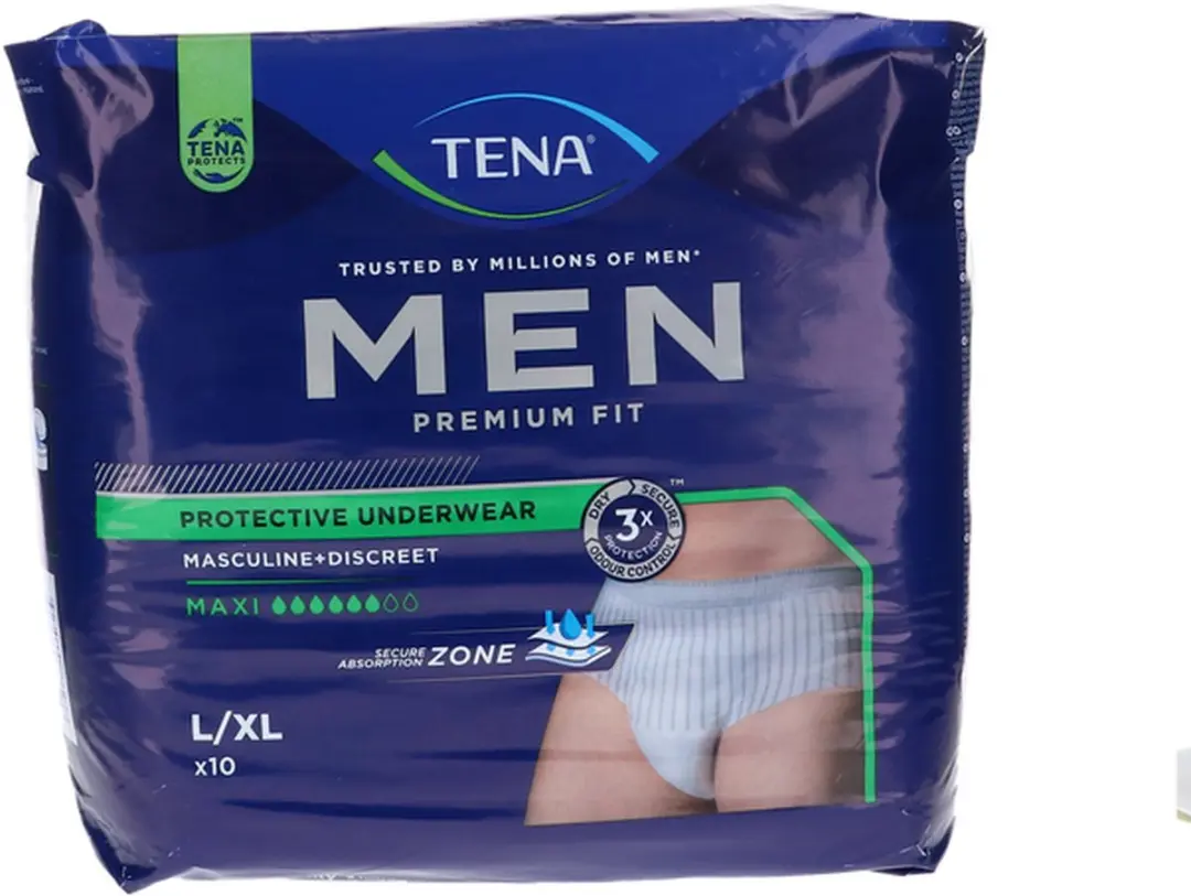 TENA Men Premium Fit Underwear Level 4 Large/X-Large