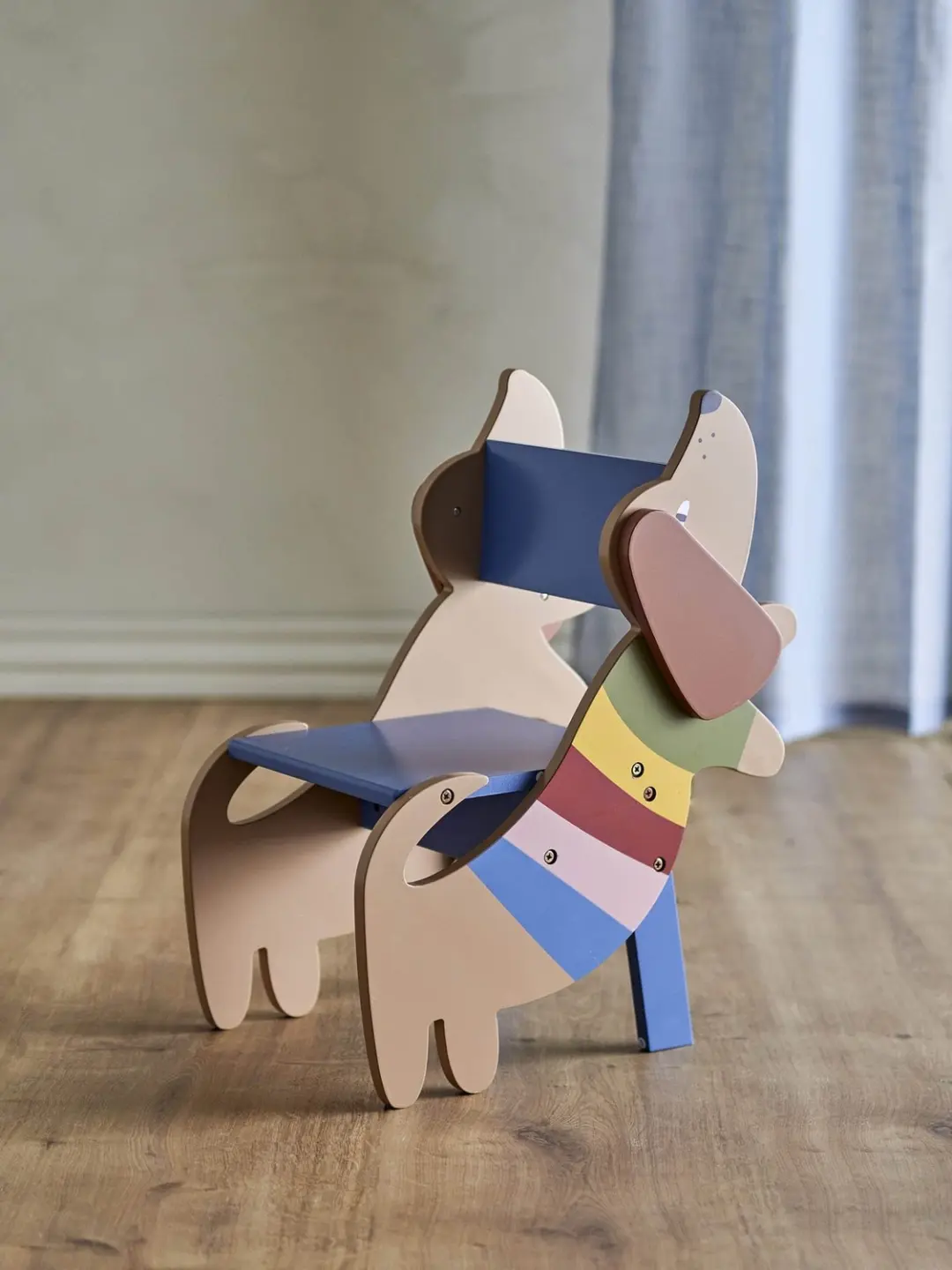 Bloomingville Mini Kinderstoel Charlie - Meerkleurig - afbeelding 3 van 4