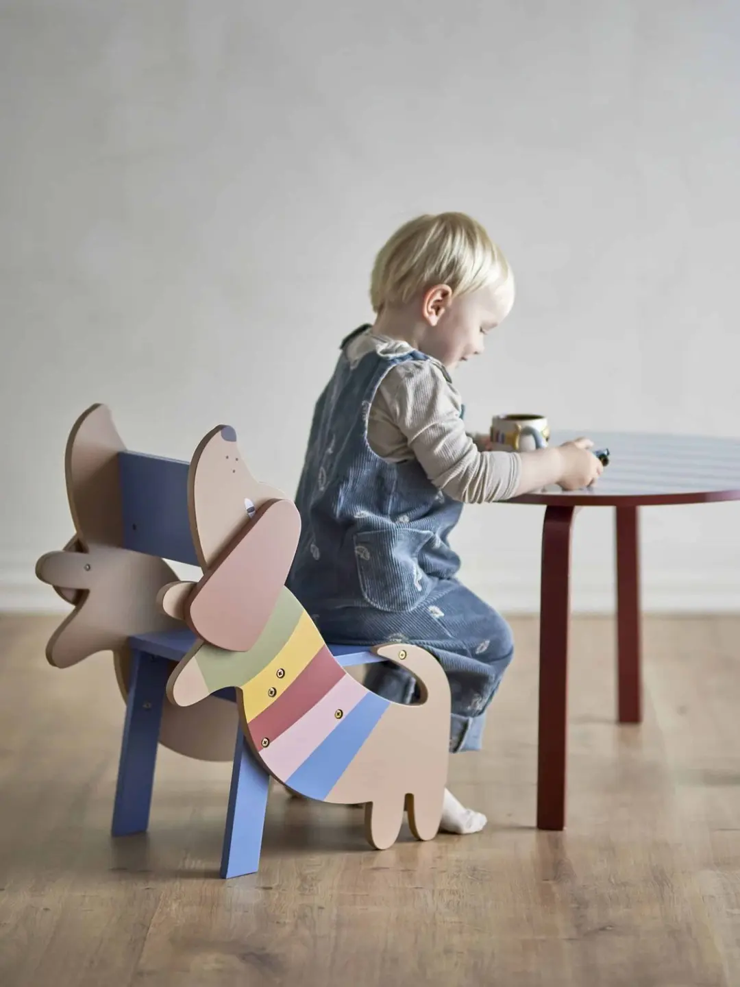 Bloomingville Mini Kinderstoel Charlie - Meerkleurig - afbeelding 4 van 4