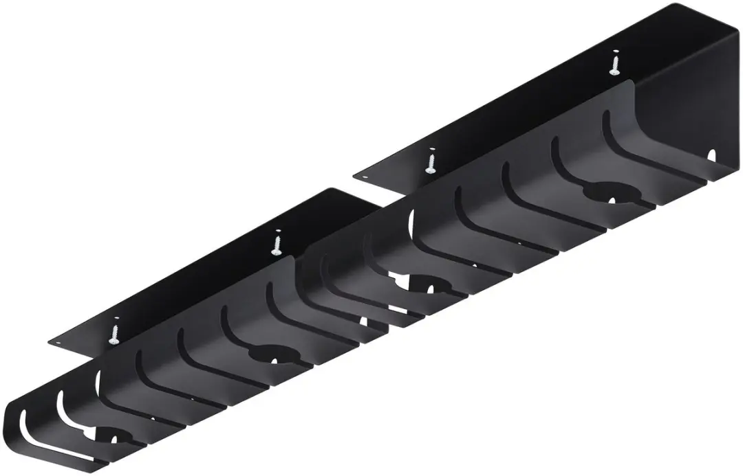 Startech 2-Pack Kabelmanagement Tray 106cm - Zwart - afbeelding 5 van 5