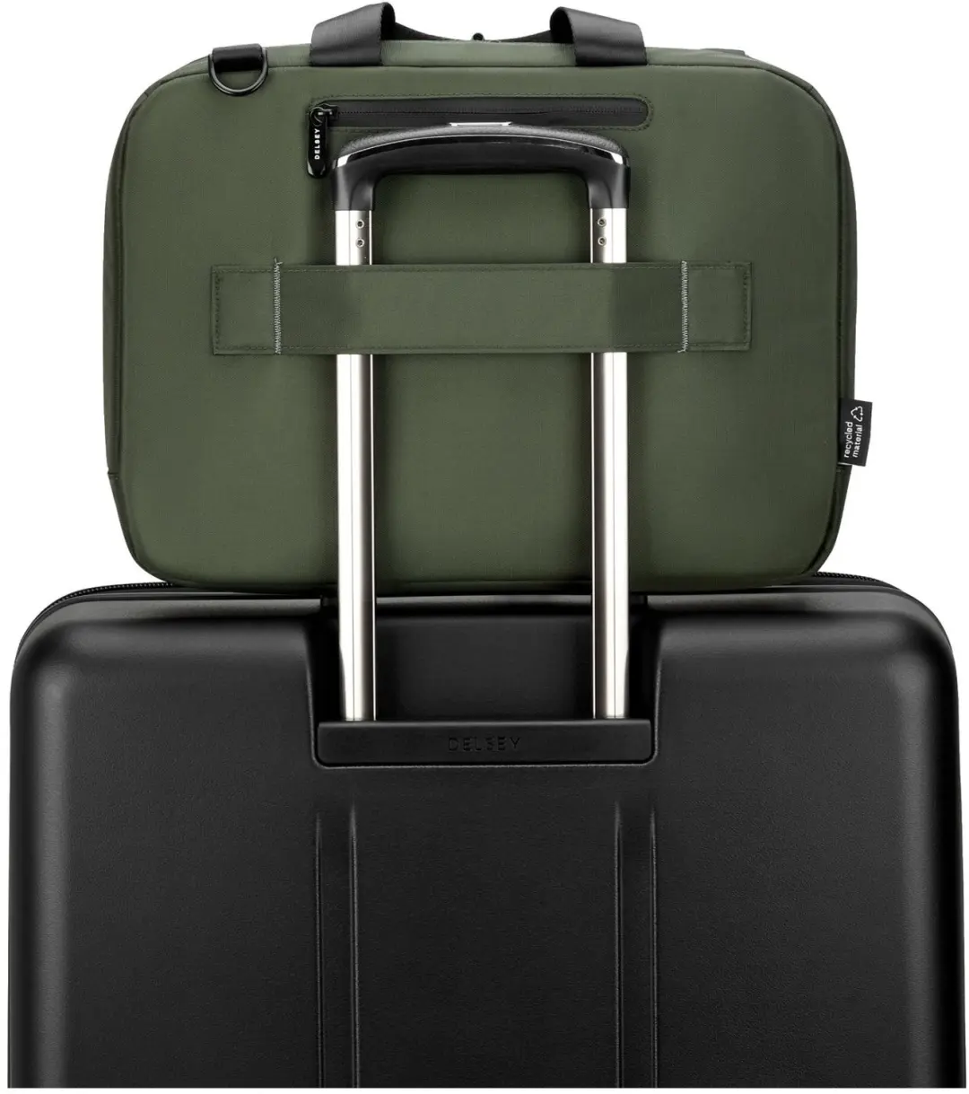 Delsey DLC 2.0 Laptoptas 15.6" - Olive - afbeelding 5 van 6