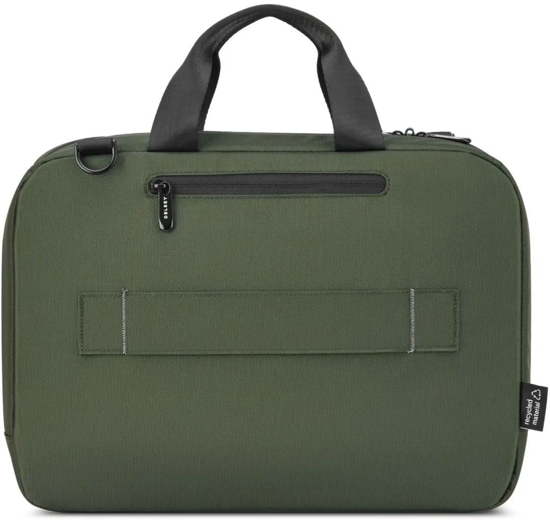Delsey DLC 2.0 Laptoptas 15.6" - Olive - afbeelding 6 van 6