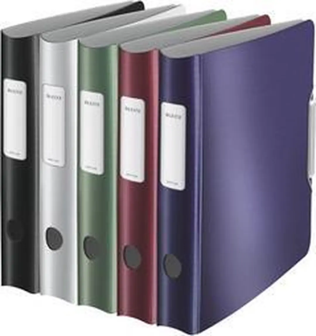 Leitz Rugetiketten 46x111mm - 10 Stuks - Grijs - afbeelding 3 van 5
