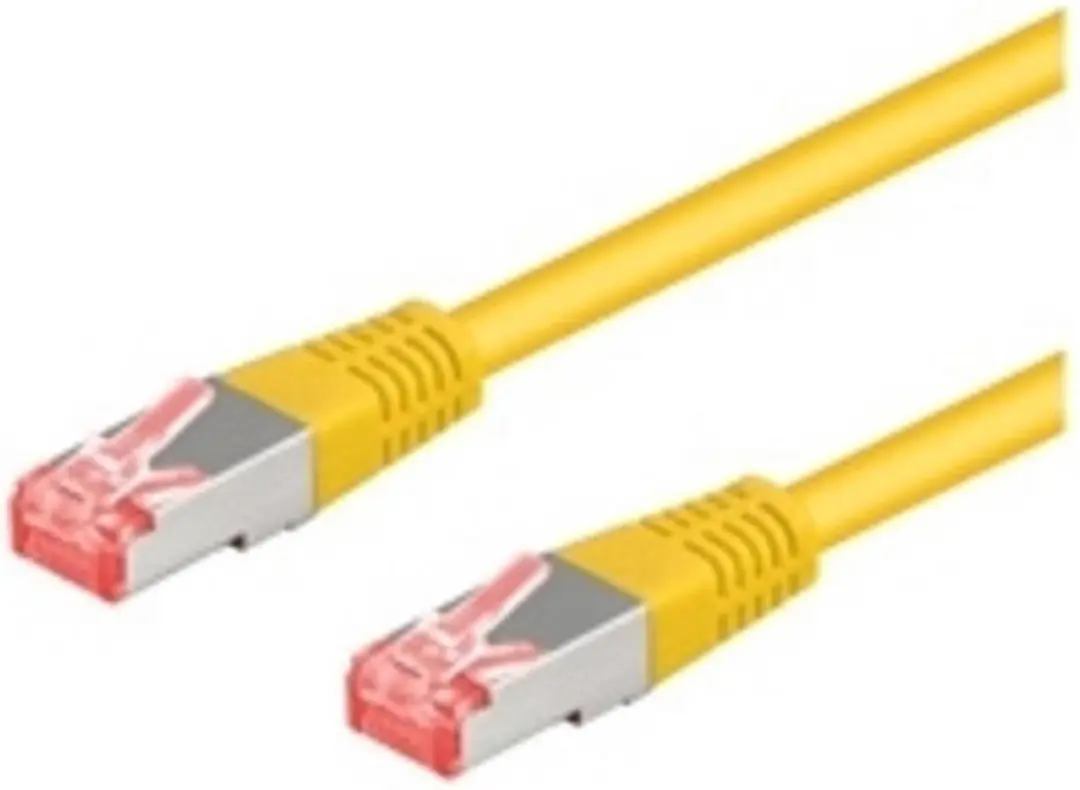 Digitus DK-1644-100/Y Netwerkkabel Cat6 S/FTP Geel 10m - afbeelding 2 van 6