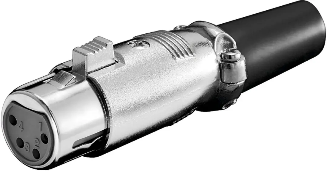 Goobay 11960 Microfoonkoppeling 4-polig