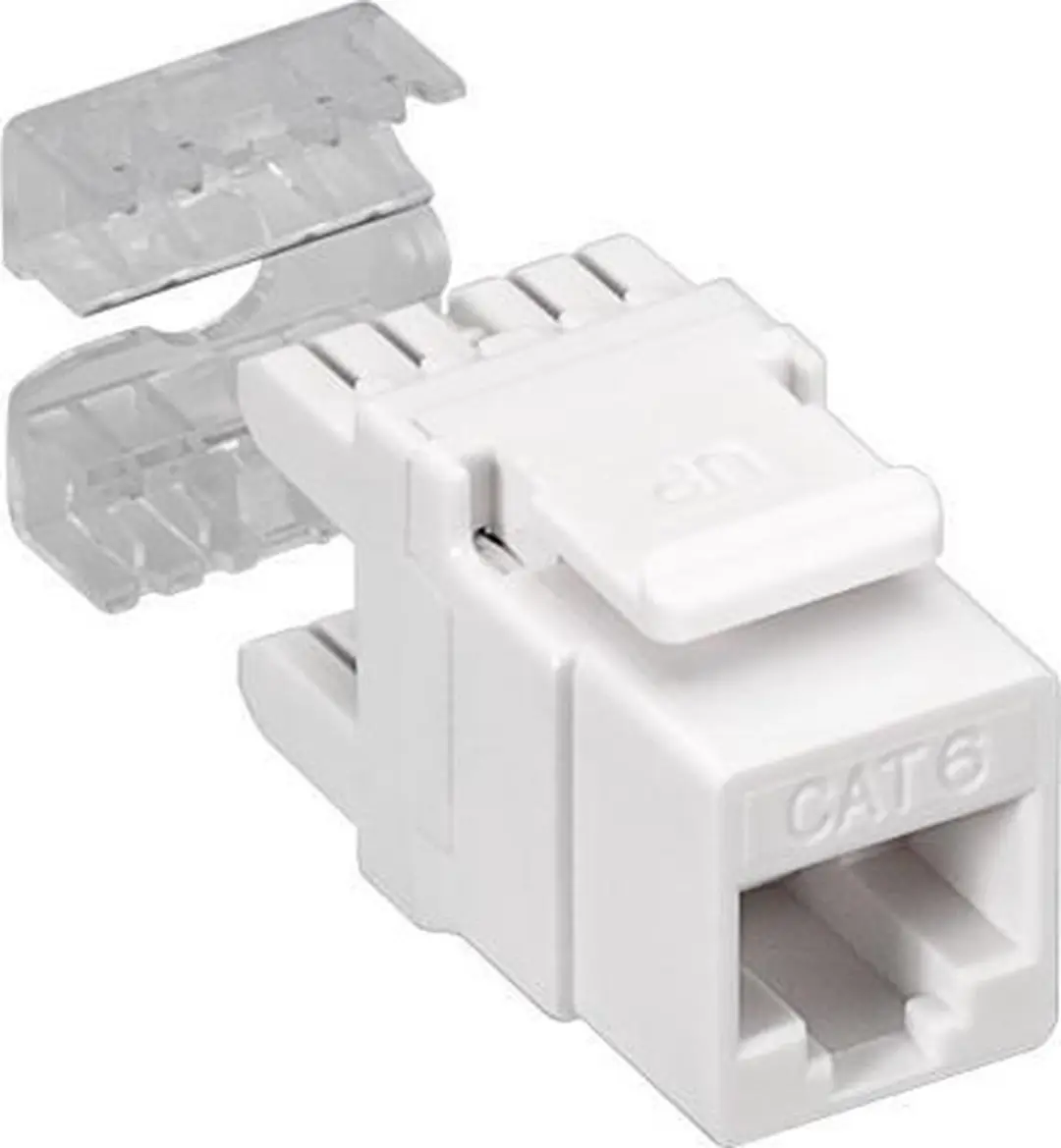 Goobay CAT 6 Keystone-module 95740 - Wit - afbeelding 5 van 5