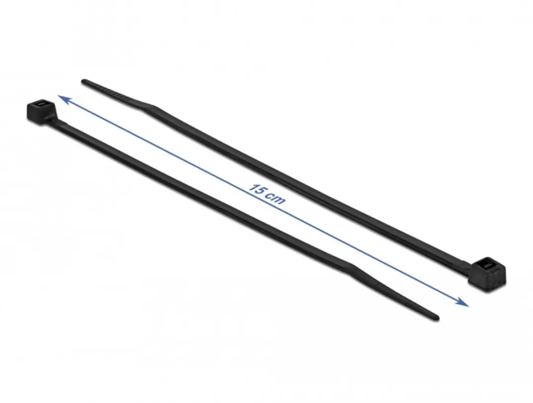 Delock Kabelbinders 150x3,6mm - 100 Stuks - afbeelding 3 van 4
