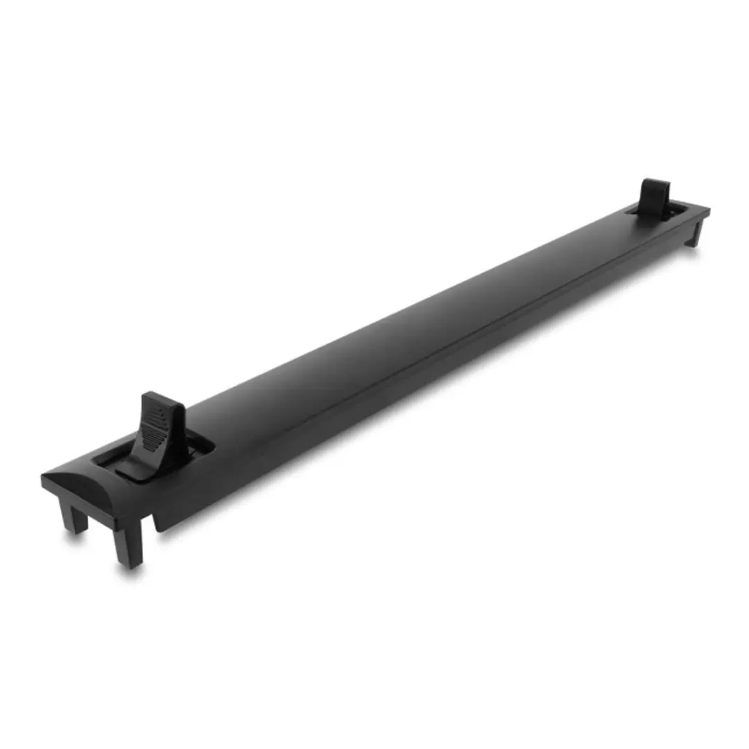 Delock 19Zoll Blindpaneel 1U Snap-In 67208 - Zwart - afbeelding 2 van 2