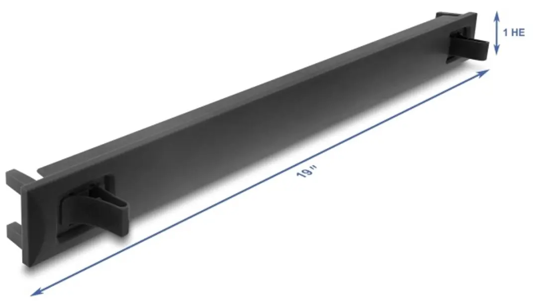 Delock 19Zoll Blindpaneel 1U Snap-In 67208