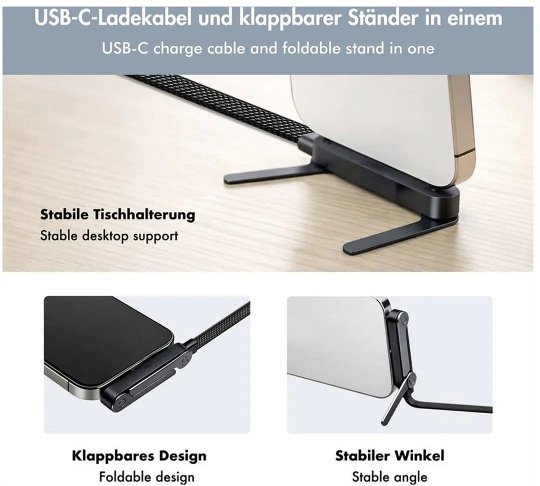 LogiLink CU0450 USB-C Kabel 240W PD 3.1 - 1.5m - Zwart - afbeelding 4 van 6