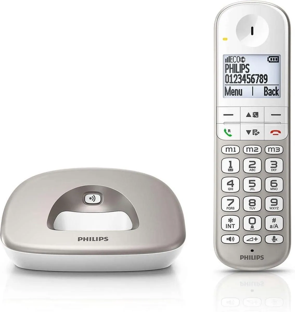Philips XL4901S DECT Telefoon - Senioren - 1 Handset Wit