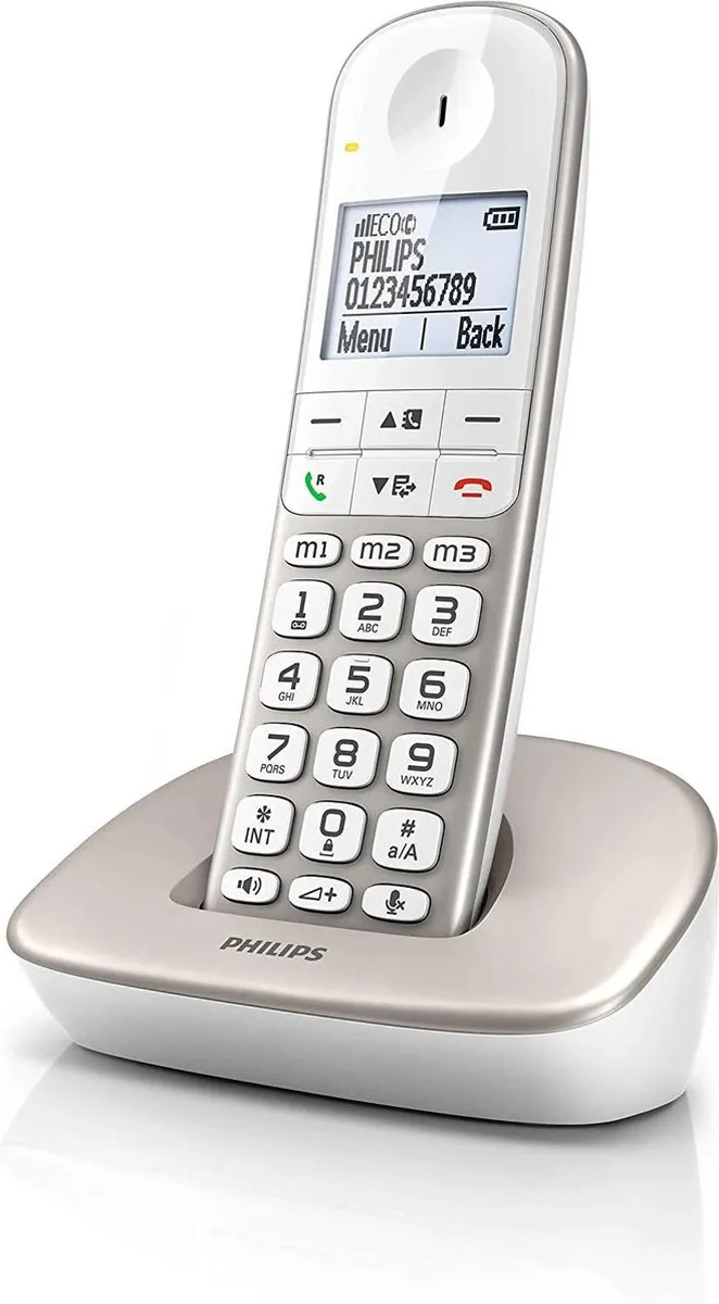 Philips XL4901S DECT Telefoon - Senioren - 1 Handset Wit