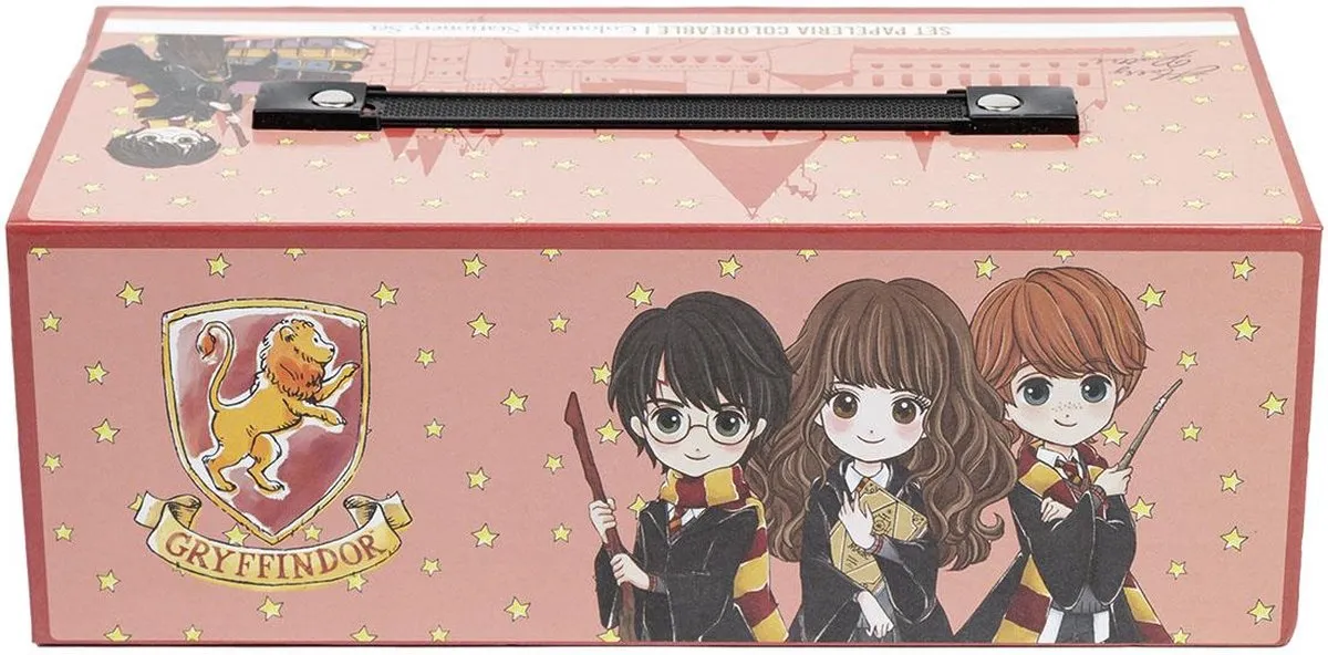 Harry Potter Tekendoos - 44 Stuks - Rood/Rozig