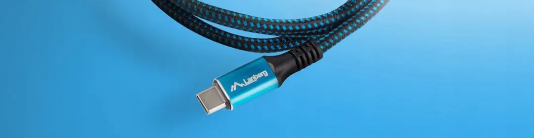 Lanberg USB4 Kabel CA-CMCM-45CU-0015-BK 40Gbps 240W - 1.5m - afbeelding 5 van 5