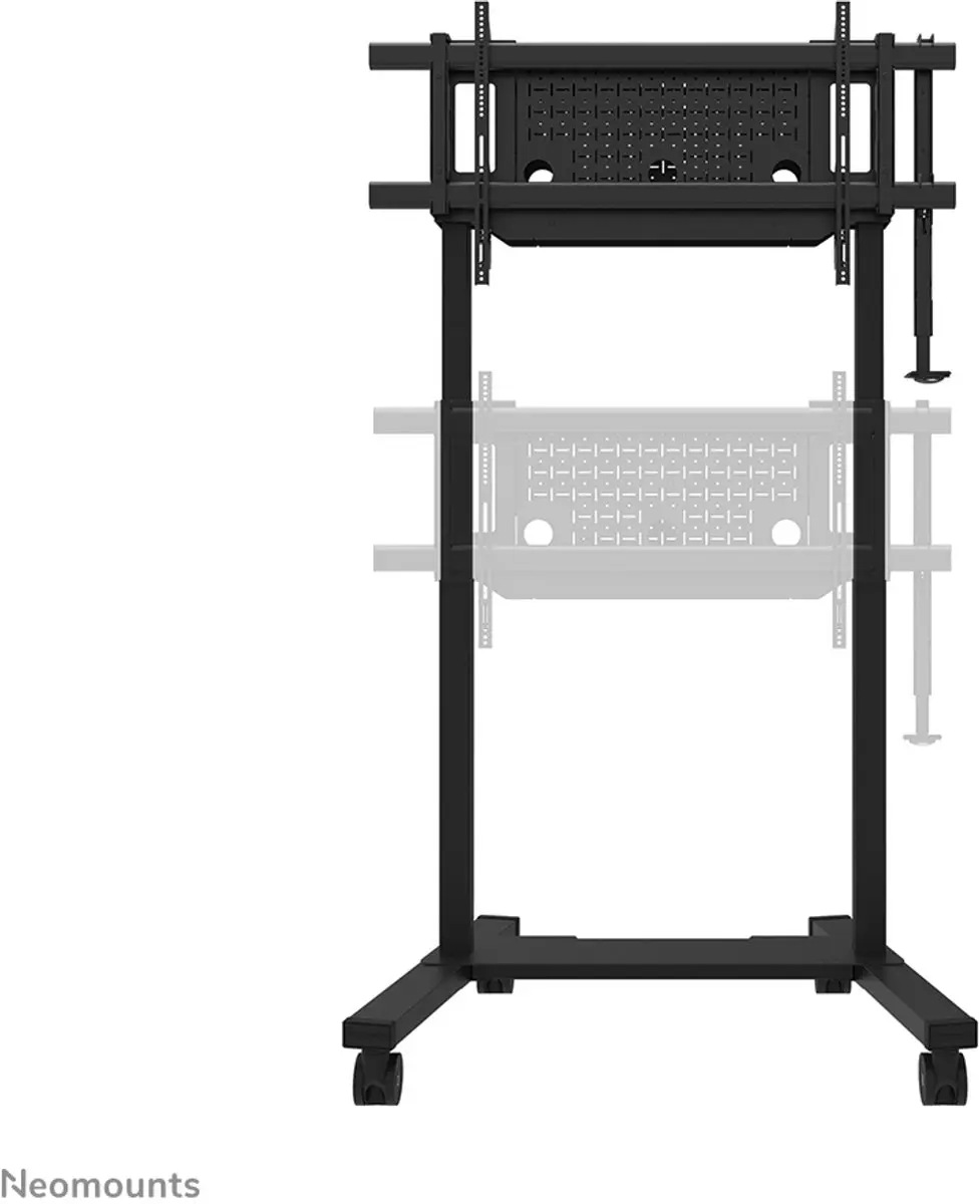 Neomounts FL55-975BL1 TV Trolley - Gemotoriseerd 75-115" - 160 kg - Zwart - afbeelding 6 van 6