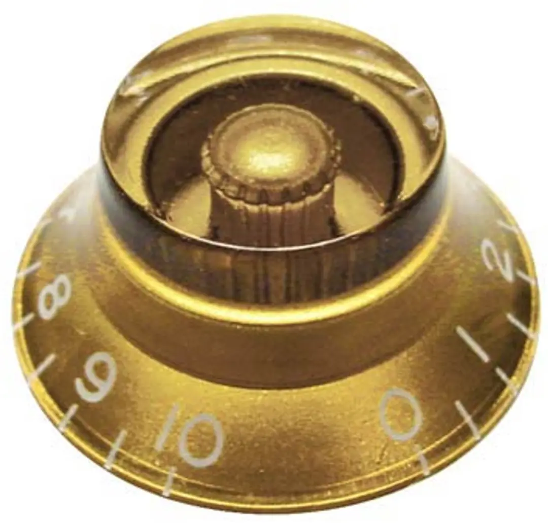 Boston KG-160 Bell Knop Transparant Goud