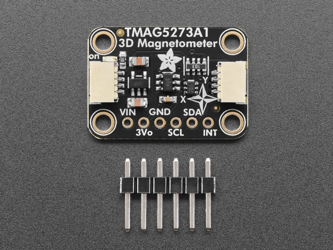 Adafruit-6489 TMAG5273 A1 3D Hall-effect Magnetometer ±40/±80mT