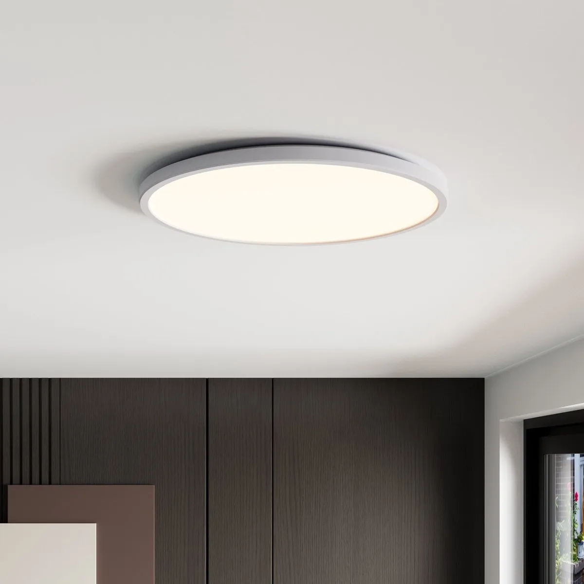 LEDVION Plafondlamp Ø42cm 24W Warm Wit - IP44