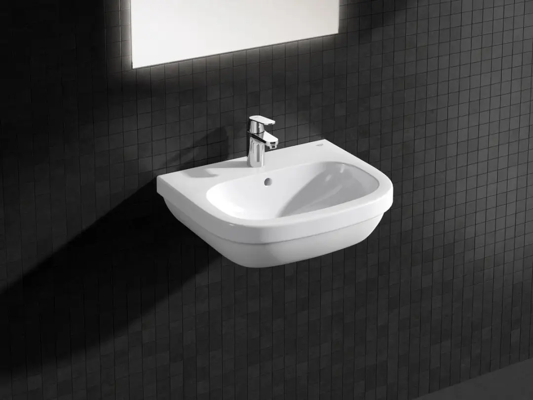 Grohe Euro Keramische Wastafel 55x45cm Wit - afbeelding 4 van 6