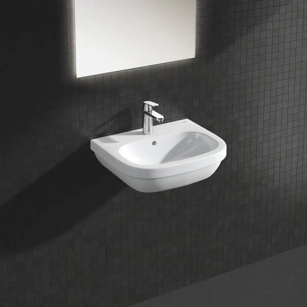 Grohe Euro Keramische Wastafel 55x45cm Wit - afbeelding 5 van 6
