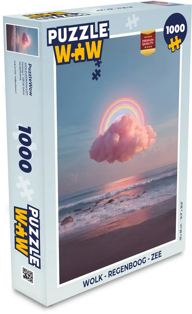 PuzzleWow Legpuzzel 1000 Stuks