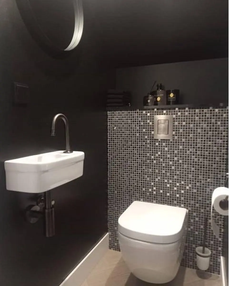 Grohe Minimalistisch Design Sifon 1 1/4" - Geborsteld Hard Graphite - afbeelding 3 van 5
