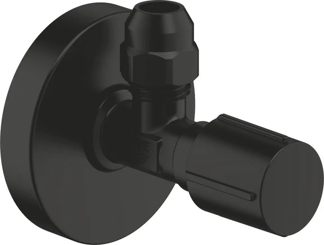 Hoekstsopkraan 1/2" x 3/8" Matte Black