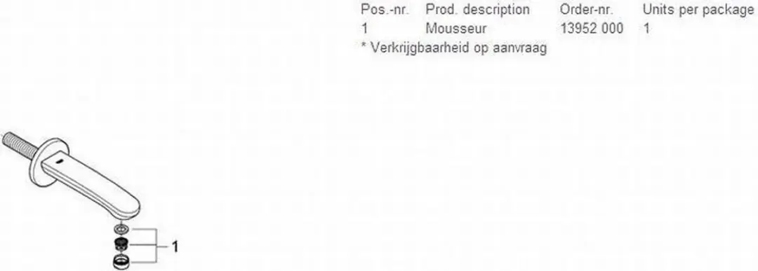 GROHE Eurostyle Cosmopolitan baduitloop wand chroom - afbeelding 5 van 5