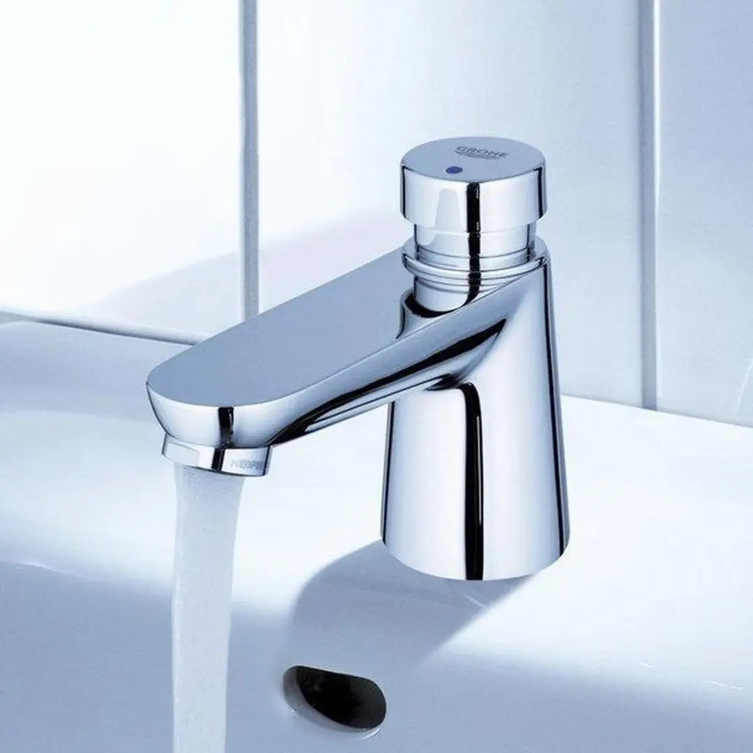 Grohe Eurosmart Cosmopolitan T Wastafelkraan 36265000 - Zelfsluitend - afbeelding 5 van 6
