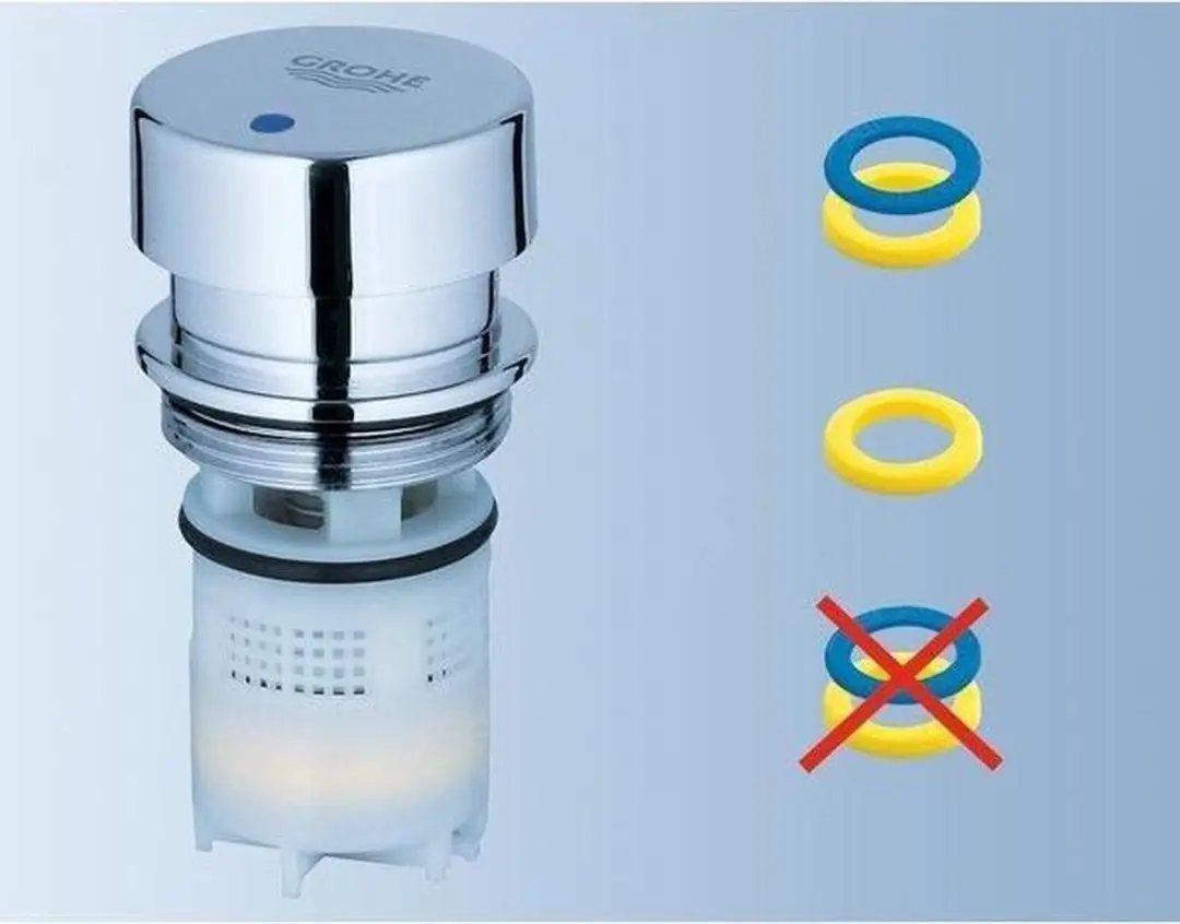 Grohe Eurosmart Cosmopolitan T Wastafelkraan 36265000 - Zelfsluitend - afbeelding 6 van 6