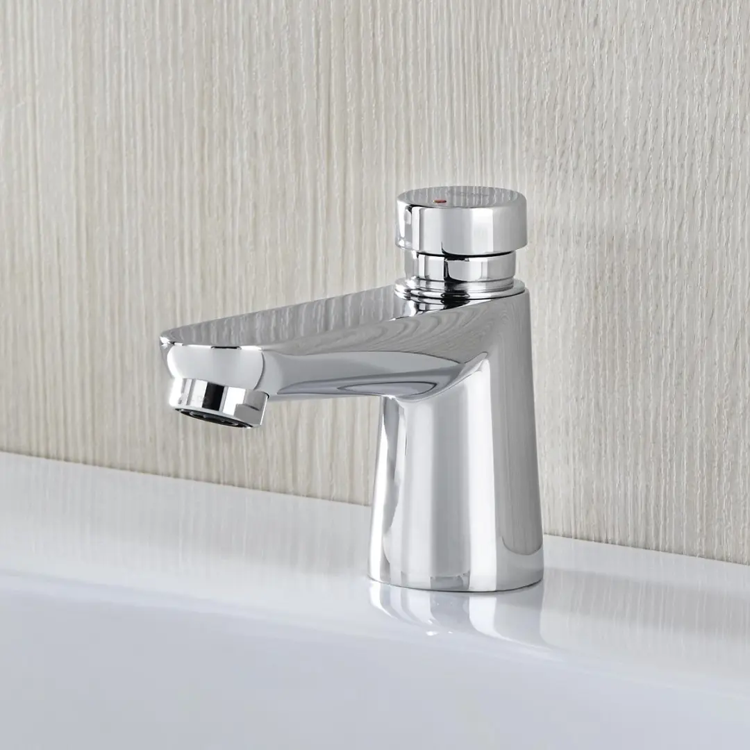 Grohe Eurosmart Cosmopolitan T Wastafelkraan 36265000 - Zelfsluitend - afbeelding 4 van 6