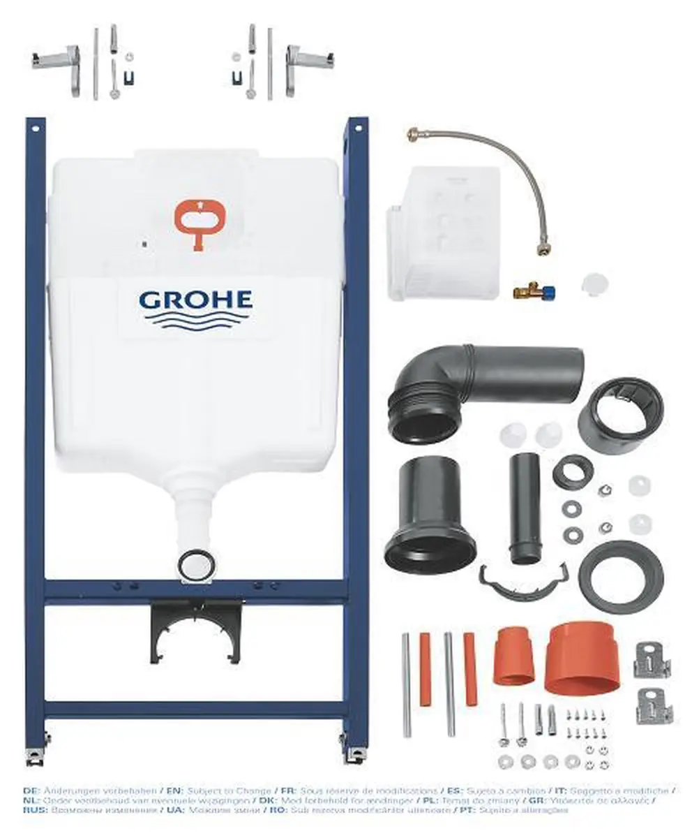 GROHE Solido QuickFix WC Inbouwreservoir 1,13m - afbeelding 2 van 4